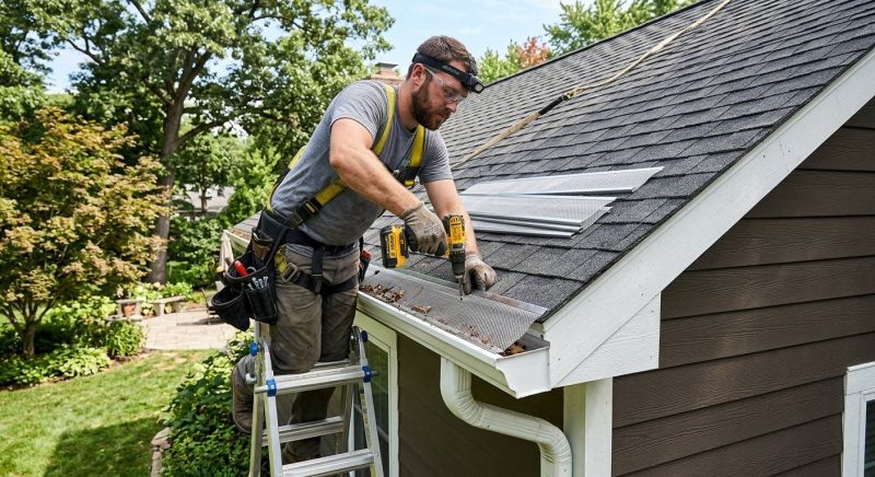 Gutter Cap Installation in Redmond, WA