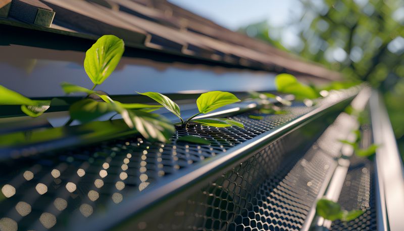 Gutter Mesh Installation